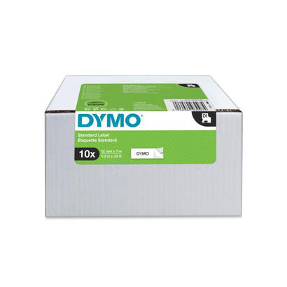 dymo-cinta-lm-d1-multipack-12mmx7mvalue-pack-s0720530-10-rollos-negroblanco