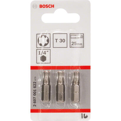 bosch-punta-de-destornillador-extra-dura-t30-25-mm-3-piezas-2607001622
