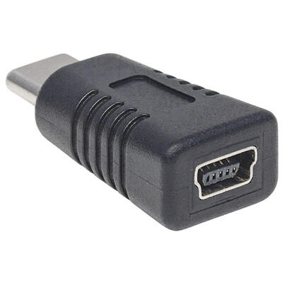 manhattan-354677-adaptador-de-cable-usb-c-usb-mini-b-negro