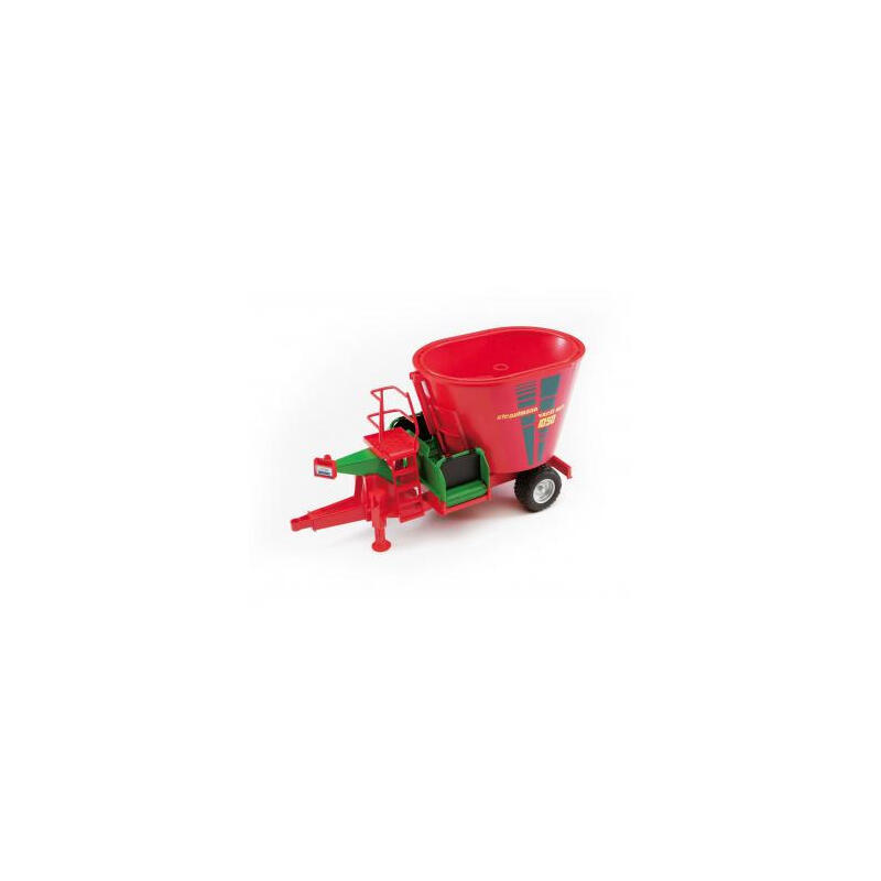 bruder-02127-parte-y-accesorio-de-modelo-a-escala-automovil-de-construccion-116-verde-rojo