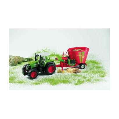 bruder-02127-parte-y-accesorio-de-modelo-a-escala-automovil-de-construccion-116-verde-rojo