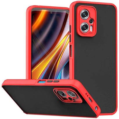 funda-dual-mate-xiaomi-poco-x4-gt-rojonegro