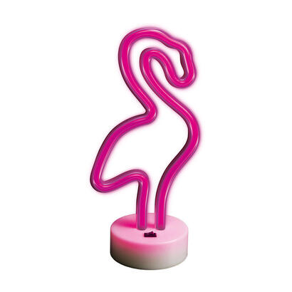 lampara-forever-neon-led-on-a-stand-flamingo-pink