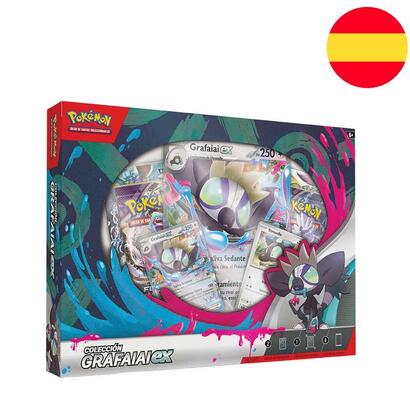 pack-de-6-unidades-blister-juego-cartas-coleccionables-grafaiaia-pokemon-espanol