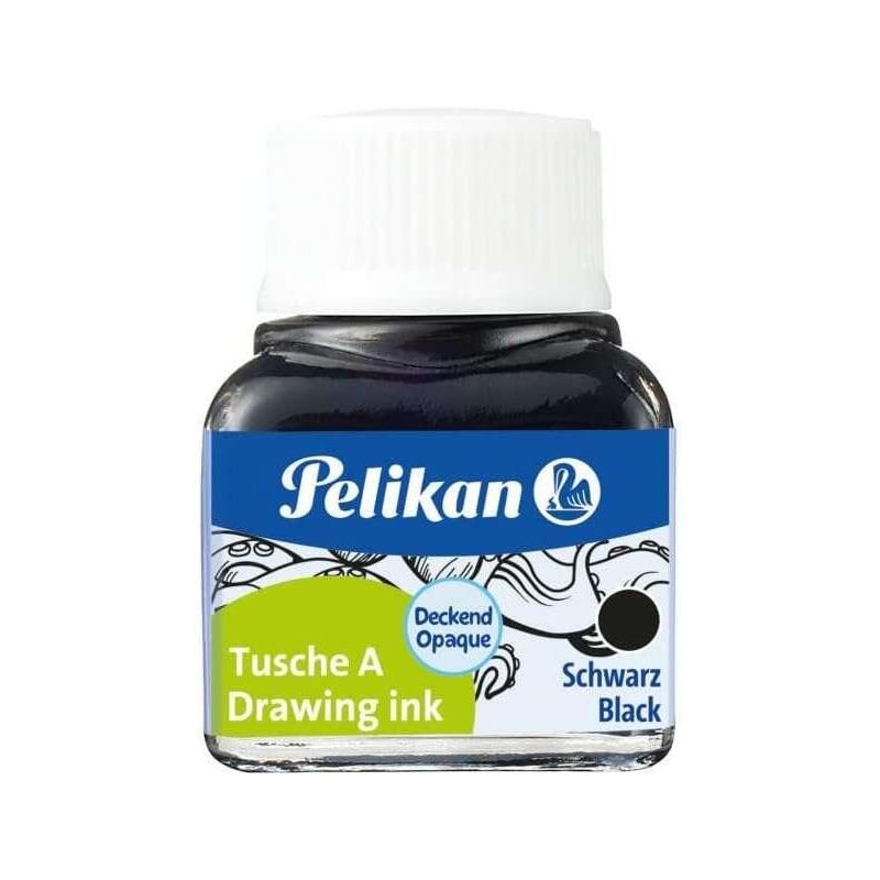 pelikan-tinta-china-523-10ml-n17-tinta-de-alta-calidad-resistente-al-agua-ideal-para-dibujo-y-caligrafia-color