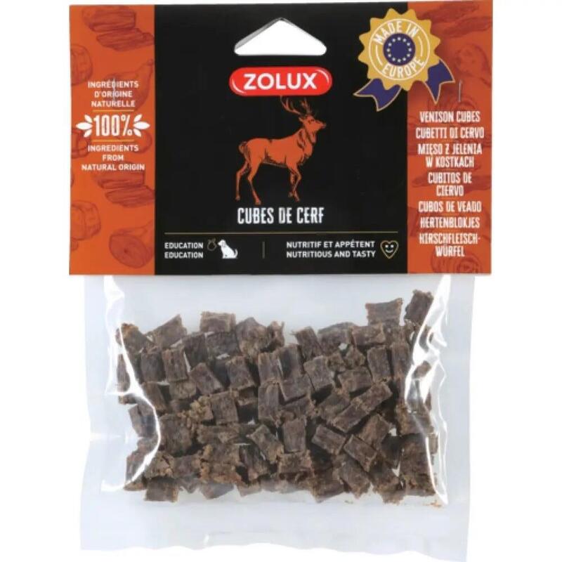 zolux-cubitos-de-ciervo-golosina-para-perro-100g