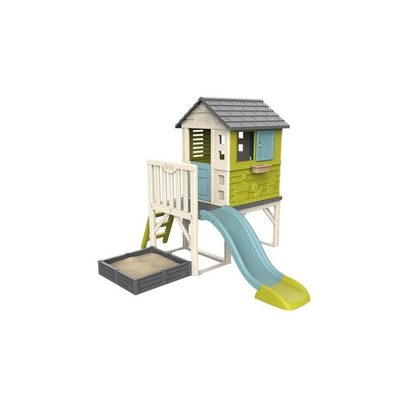 smoby-playhouse-square-stilts-equipamiento-de-juegos-para-jardin-7600810801