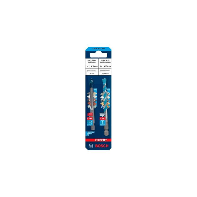 bosch-professional-expert-hex-9-hardceramic-juego-de-brocas-hex-9-multiconstruction-o-8mm-2-piezas-2608902367