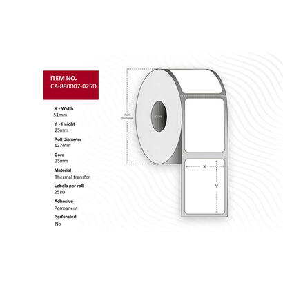 label-51-x-25mm-core-25mm-thermal-transfer-uncoated-permanent-no-perforation-2580-labels-per-roll-12-rolls-per-box-warranty-12m