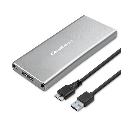qoltec-aluminiowa-obudowa-kieszen-na-dysk-m2-ssd-sata-ngff-usb-30-super-speed-5gbs-2tb-srebrny