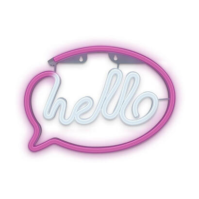 lampara-forever-neon-led-hello-pink-white