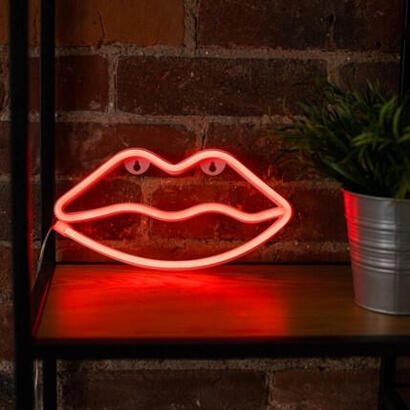 lampara-forever-neon-led-lips-red