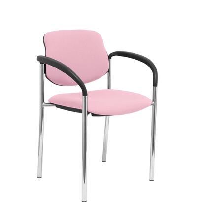 silla-fija-villalgordo-bali-rosa-chasis-cromo-con