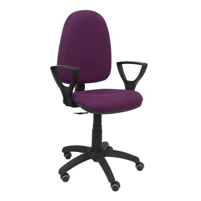 silla-ayna-bali-morado-brazos-fijos-ruedas-de-par
