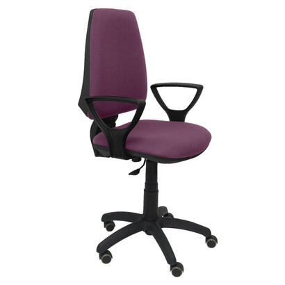 silla-elche-cp-bali-morado-brazos-fijos-ruedas-de
