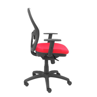 silla-jorquera-malla-blanca-asiento-bali-rojo