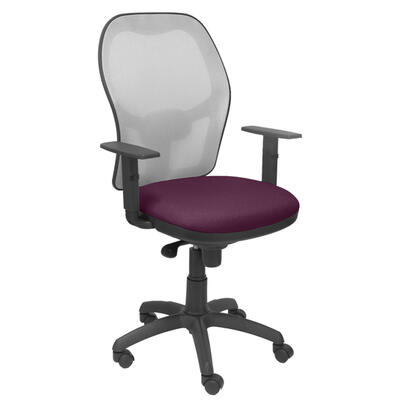silla-jorquera-malla-gris-asiento-bali-morado