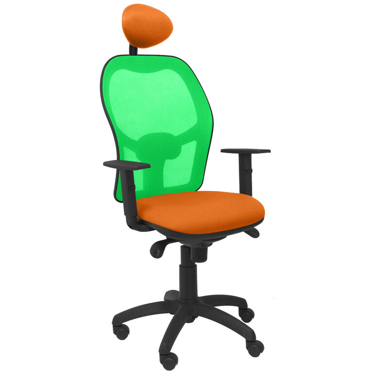 silla-jorquera-malla-verde-asiento-bali-naranja-c silla-jorquera-malla-verde-asiento-bali-naranja-c