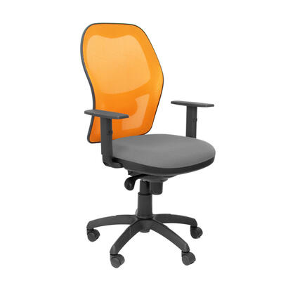 silla-jorquera-malla-naranja-asiento-bali-gris-cl