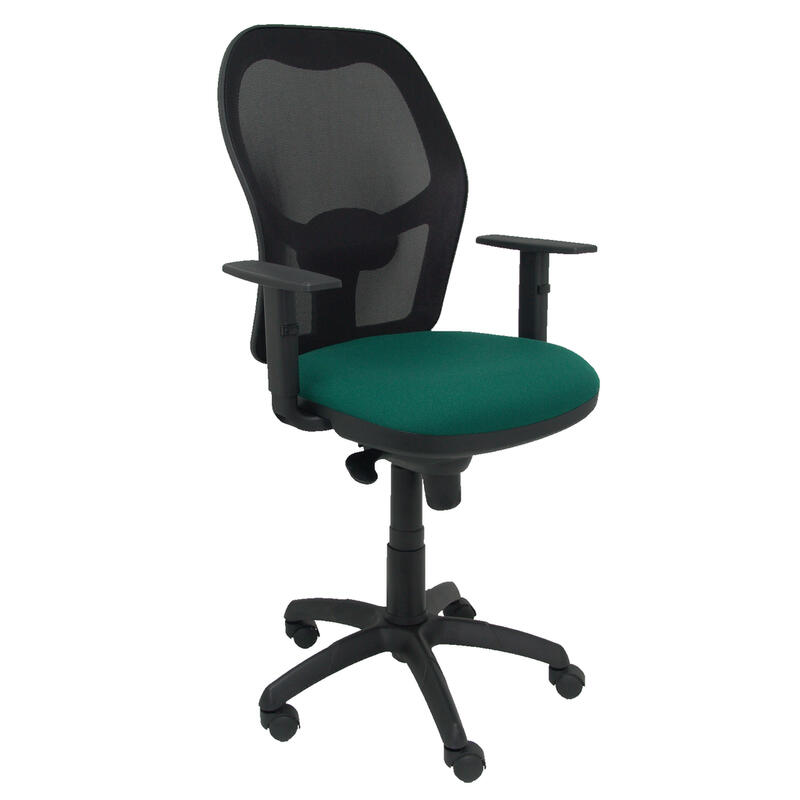 silla-jorquera-malla-negra-asiento-bali-verde silla-jorquera-malla-negra-asiento-bali-verde