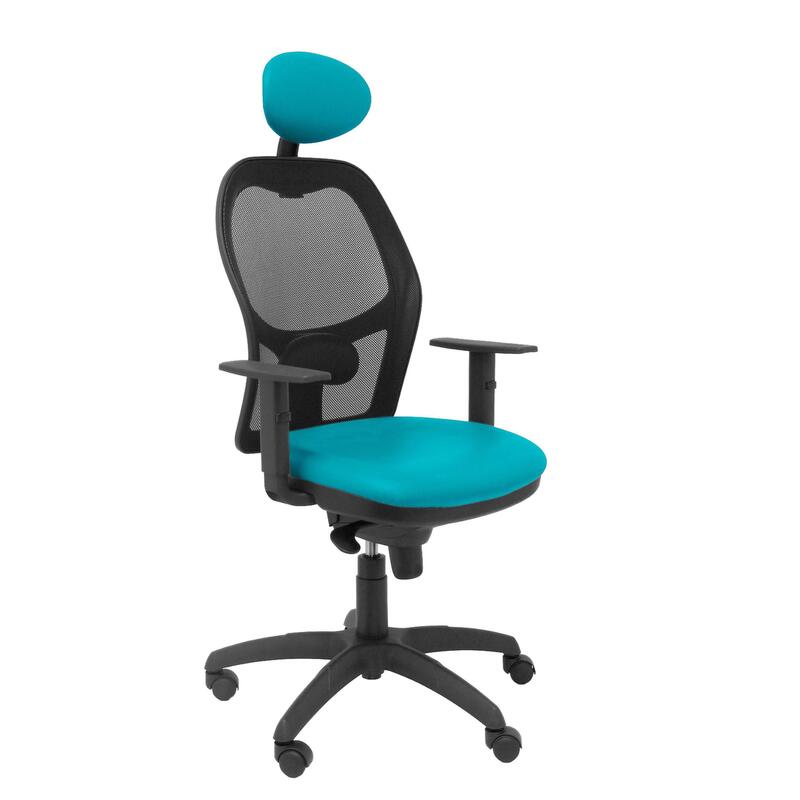 silla-jorquera-malla-negra-asiento-similpiel-verd