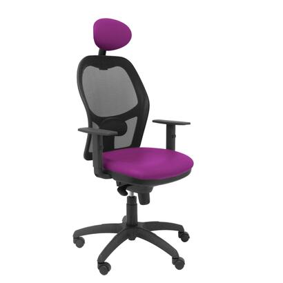 silla-jorquera-malla-negra-asiento-similpiel-mora