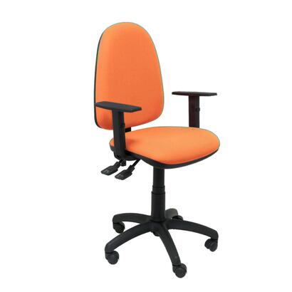 silla-tribaldos-naranja-con-brazos-regulables