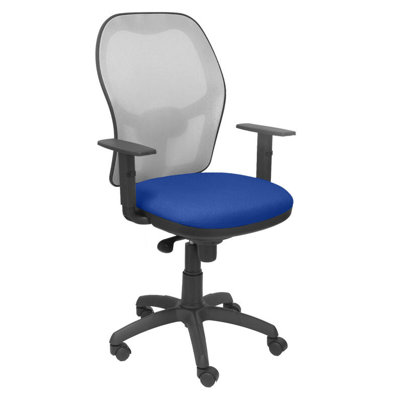silla-jorquera-malla-gris-asiento-bali-azul