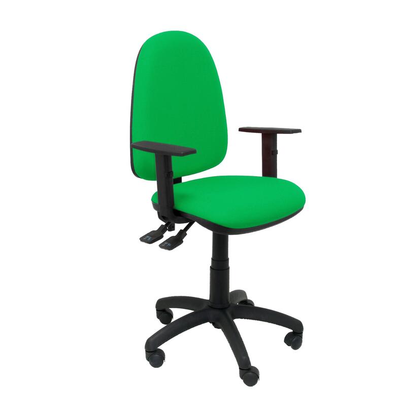 silla-tribaldos-verde-con-brazos-regulables