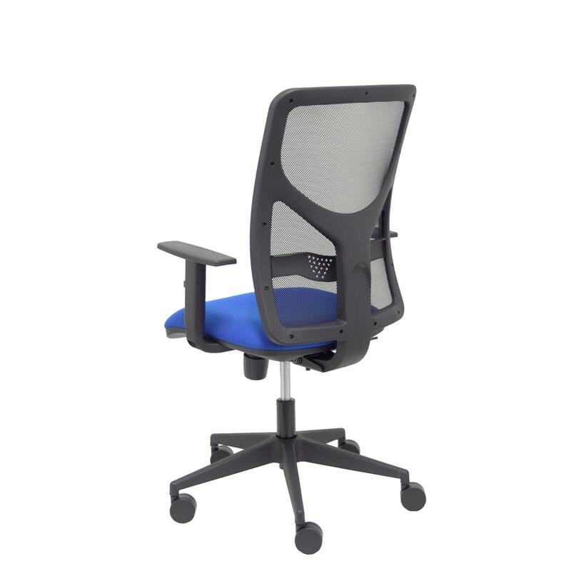 silla-motilla-malla-negra-asiento-bali-azul-brazo