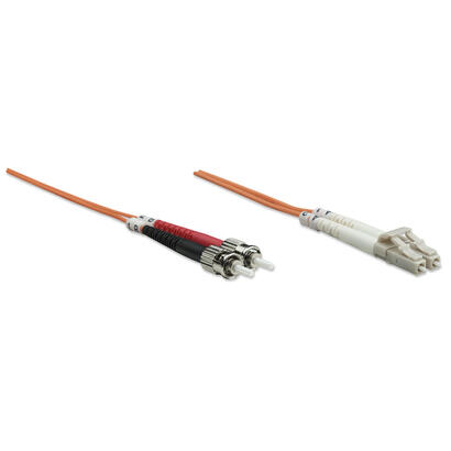 intellinet-2m-lcst-cable-de-fibra-optica-om1-naranja