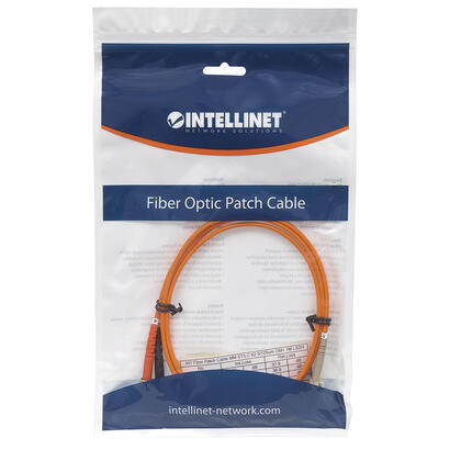 intellinet-2m-lcst-cable-de-fibra-optica-om1-naranja