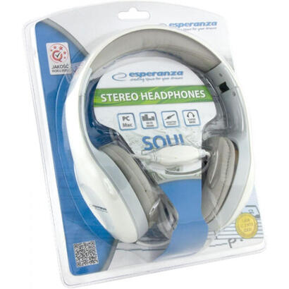 auriculares-diadema-esperanza-eh138w-blanco