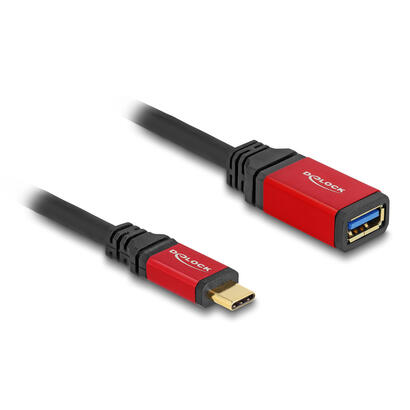 delock-10gbps-adaptador-usb-type-c-m-zu-usb-typ-a-h-15cm-rot