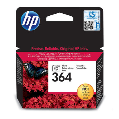 tinta-hp-364-cb317ee-photo-negro-3ml-b8550-d5460-c6380-c5380