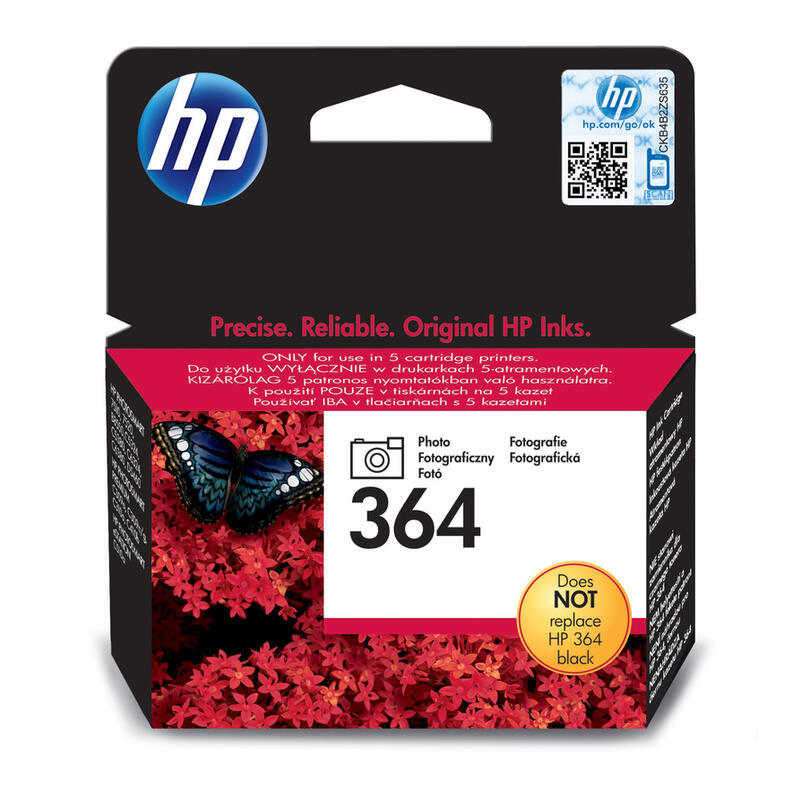 tinta-hp-364-cb317ee-photo-negro-3ml-b8550-d5460-c6380-c5380