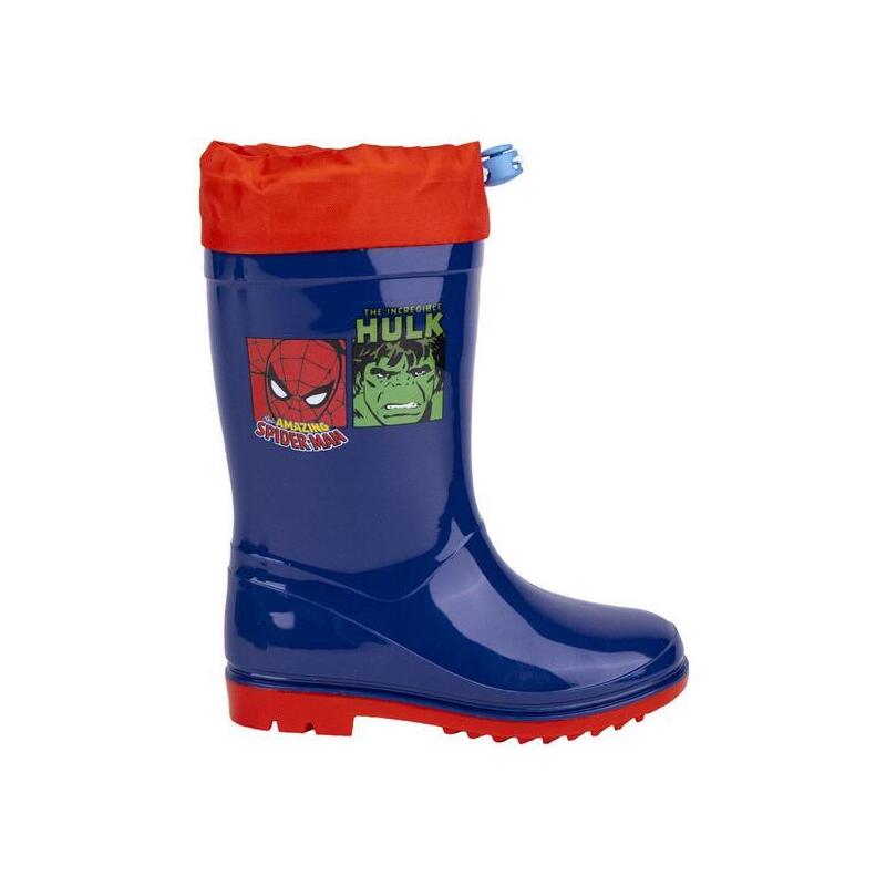 botas-lluvia-pvc-marvel-blue-talla-25