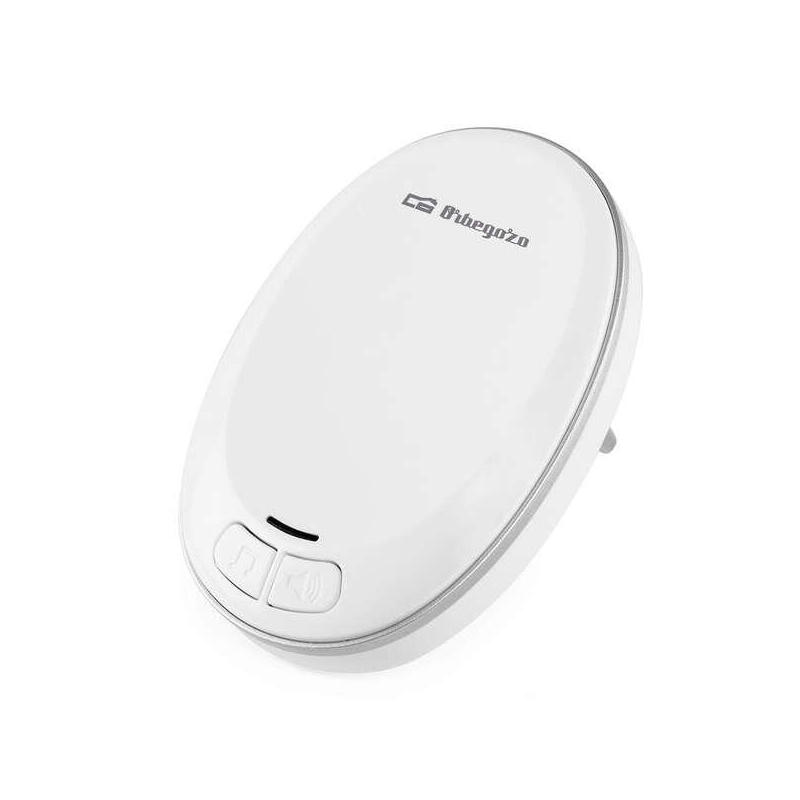 timbre-orbegozo-dob-3000-inalambrico-inteligente-facil-instalacion-sin-herramientas-36-melodias-y-4-niveles-de