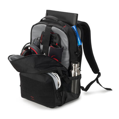 dicota-hero-e-sports-mochila-poliester-negro