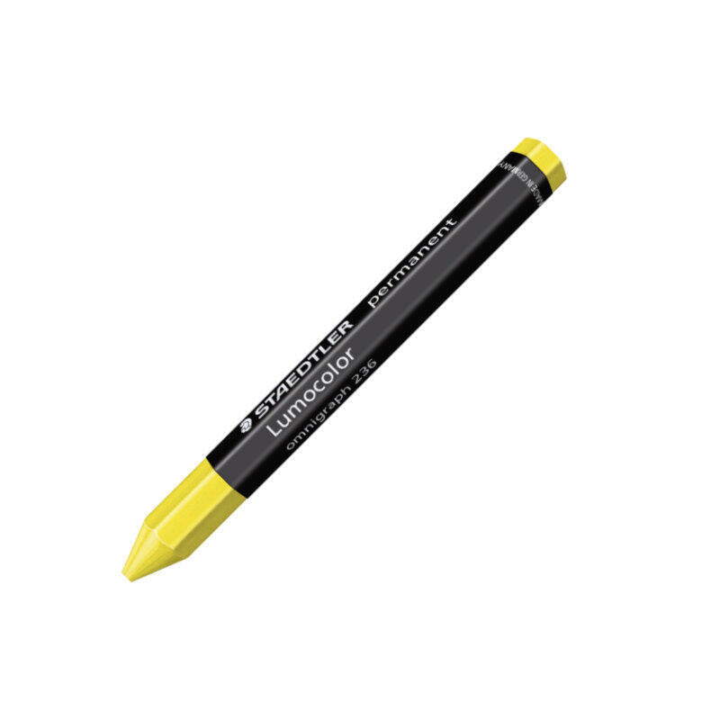 marcador-permanente-amarillo-staedtler-12-piezas marcador-permanente-amarillo-staedtler-12-piezas