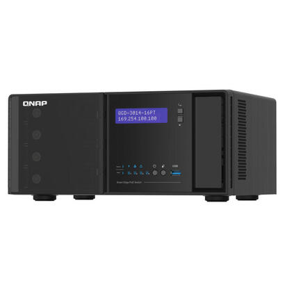 qnap-qgd-3014-16pt-8g-switch-gestionado-gigabit-ethernet-101001000-energia-sobre-ethernet-poe-negro