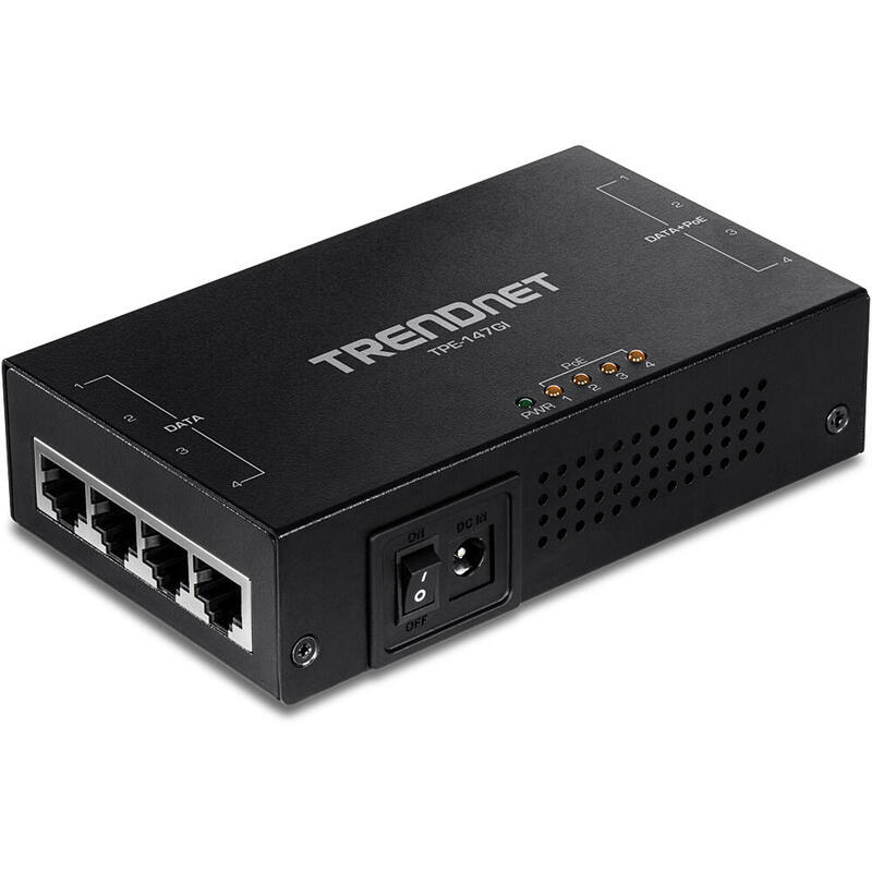 trendnet-tpe-147gi-inyector-de-poe-gigabit-ethernet-65w-4-port-gigabit-poe-injector