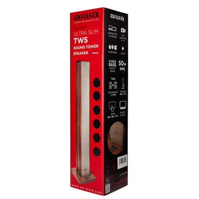 altavoz-torre-aiwa-tsbt-270-madera-bluetooth-50-tws-salida-50w-rms-puerto-usb-y-jack-35mm