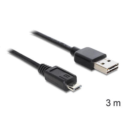 cable-delock-easy-usb-20-conector-usb-a-conector-micro-usb-negro-3-metros-el-conector-usb-a-se-puede-utilizar-en-ambos-lados-833