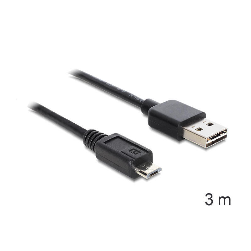 cable-delock-easy-usb-20-conector-usb-a-conector-micro-usb-negro-3-metros-el-conector-usb-a-se-puede-utilizar-en-ambos-lados-833