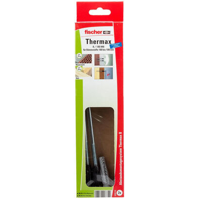 fischer-sistema-de-montaje-a-distancia-thermax-8180-m6-b-tacos-negrogris-2-unidades-520115