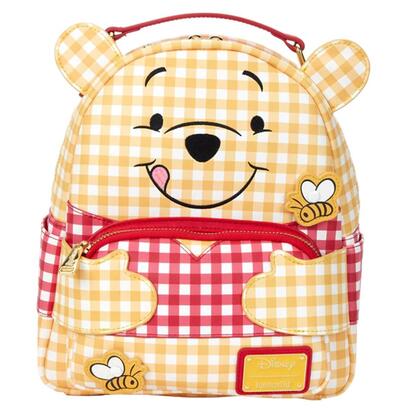mochila-loungefly-disney-winnie-the-pooh-winnie-the-pooh-gingham-mini-backpack