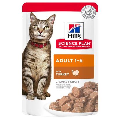 hill-s-science-plan-adult-with-turkey-comida-humeda-para-gatos-85g