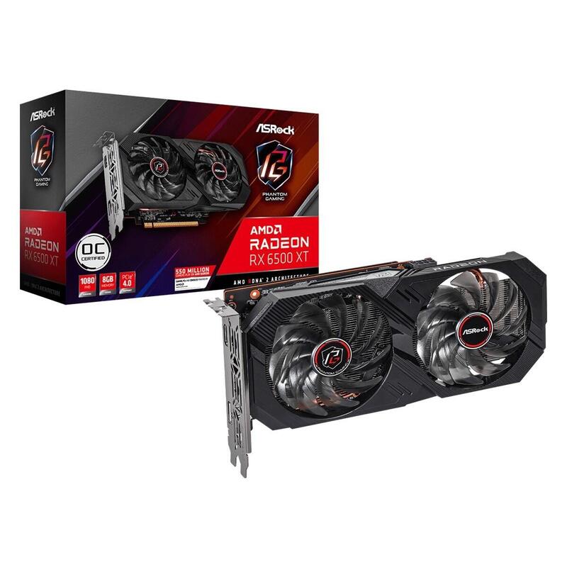 asrock-radeon-rx-6500-xt-phantom-gaming-8gb