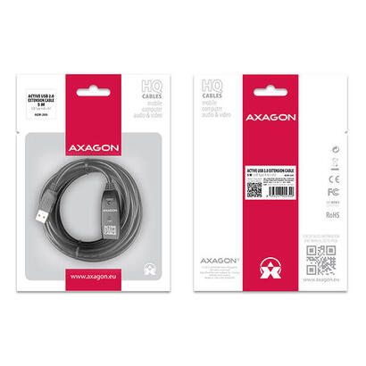 axagon-cable-alargador-usb-activo-adr-205-usb-20-usb-a-a-usb-a-5m